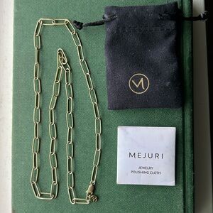 Mejuri Bold Link Chain Necklace
